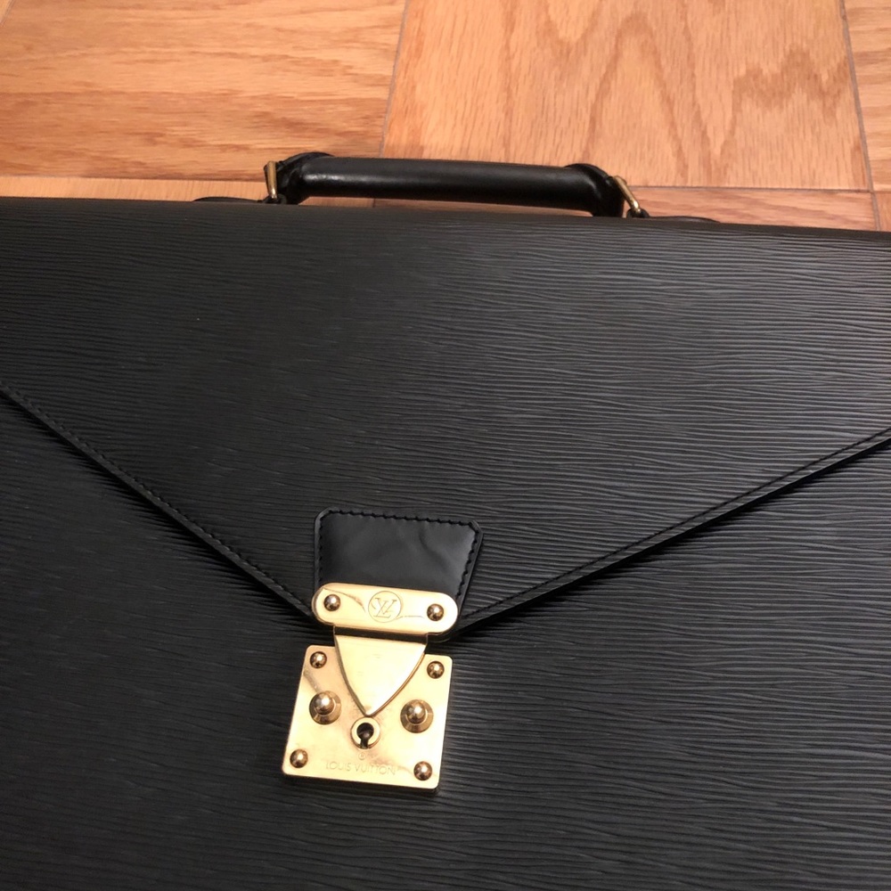 Louis Vuitton Black Briefcase